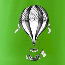 Horkovzdušný balón  kreslený