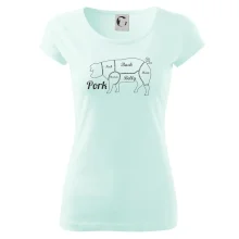 Prase nákres rozřezání