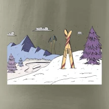 Panorama lyžování