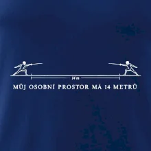 Můj osobní prostor má 14 metrů
