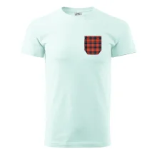 Flanelové triko červené