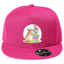 Velikonoční zajíček tulipány