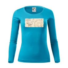 Mapa Báňské dráhy z Moravské Ostravy do Doubravy