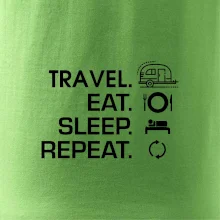 Eat sleep travel - Malý přívěs