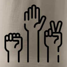 Kamen nůžky papír ikony