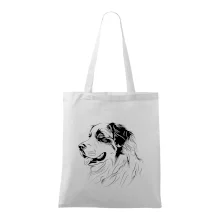 Bernský salašnický pes černá kresba