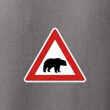 Dopravní značka - Pozor lední medvěd