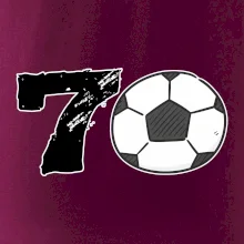 Fotbal kulaté narozeniny 70