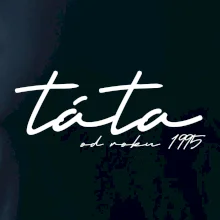 Psací nápis táta s ročníkem