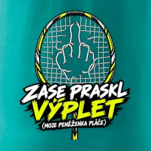 Badminton prasklý výplet