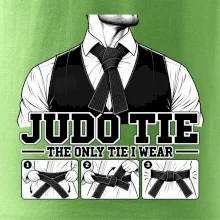 Judo tie jediná kravata