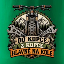 Do kopce z kopce hlavně na kole