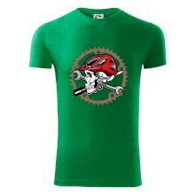 Lebka biker opravář