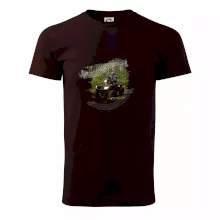 ATV čtyřkolka v lese