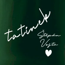 Mikina tatínek  se jmény dětí