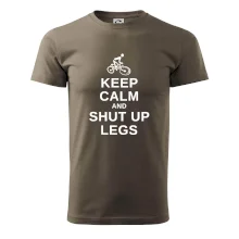 Keep calm and shut your legs