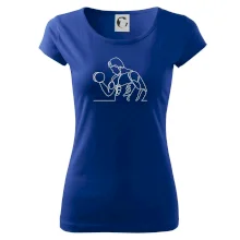 Fitness muž jedním tahem