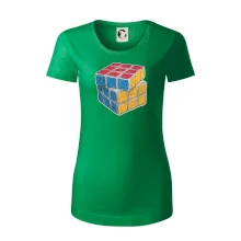 Rubikova kostka kreslená