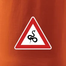 Dopravní značka - Pozor had