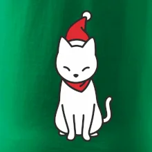 Vánoční kočka sedící