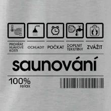 Čárový kód - sauna Čárový kód - sauna
