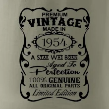 Vintage Etiketa - 1954