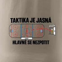 Hokejová taktika hlavně se nezpotit