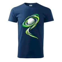 Golfový míček zelená dynamika