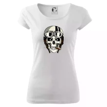 Motorkářská helma a doutník