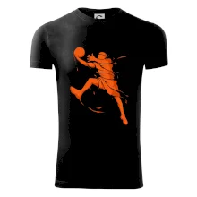 Basketball player splash
