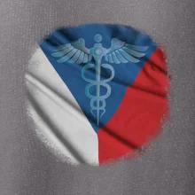 Hrdinové zdravotnictví - Česká vlajka (Pecka design)
