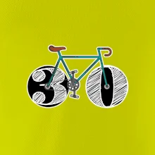 Narozeniny 30 let na kole