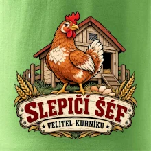 Slepičí šéf velitel kurníku
