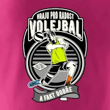 Hraju pro radost volejbal a fakt dobře