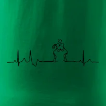 EKG zamilovaný pár EKG zamilovaný pár