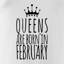 Queens are born in February