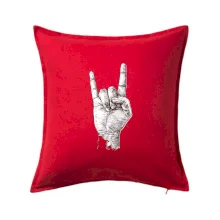 Rocková ruka kreslená