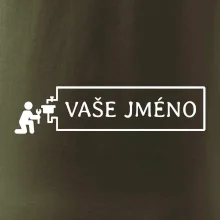Instalatér - jméno v rámečku