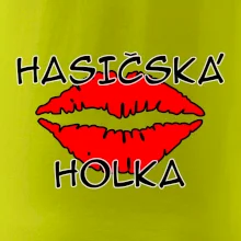 Hasičská holka - pusa