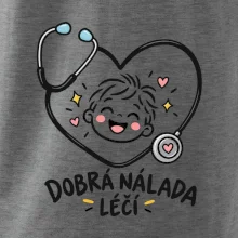 Dobrá nálada léčí - dětská tvář v srdci