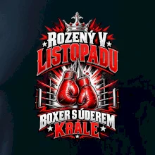 Listopadový boxer s úderem krále