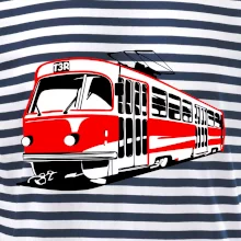 Tramvaj T3R barevná