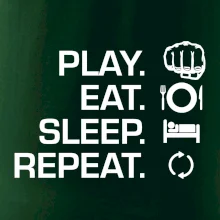 MMA eat sleep repeat