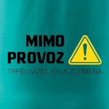 Mimo provoz - trpělivost byla zlomena