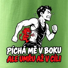 Běžec píchá mě v boku