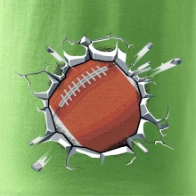 Americký fotbal míč v triku