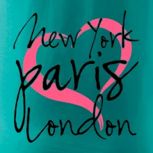 I love NYC Paris London