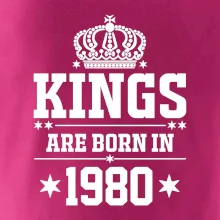 Kings are born in 1980