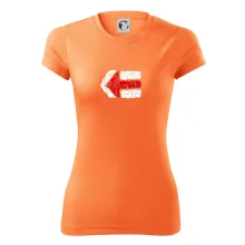 Párová turistická značka  červená