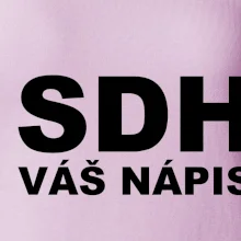 SDH nápis - vlastní nápis